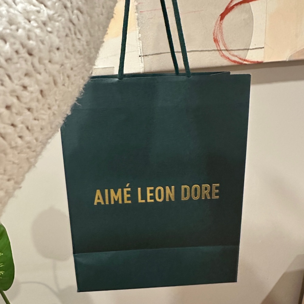 🟢 Aimé Leon Dore Green Shopping Bag